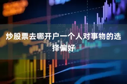 炒股票去哪开户一个人对事物的选择偏好